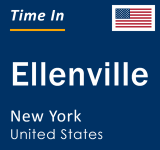 Current local time in Ellenville, New York, United States