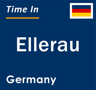 Current local time in Ellerau, Germany