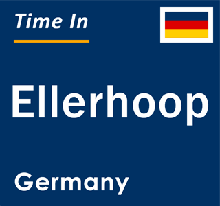 Current local time in Ellerhoop, Germany