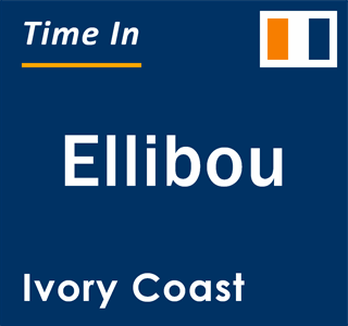 Current local time in Ellibou, Ivory Coast