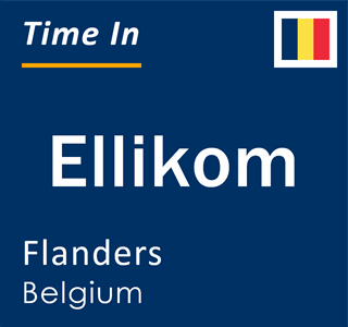 Current local time in Ellikom, Flanders, Belgium