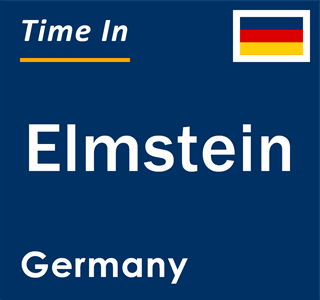 Current local time in Elmstein, Germany