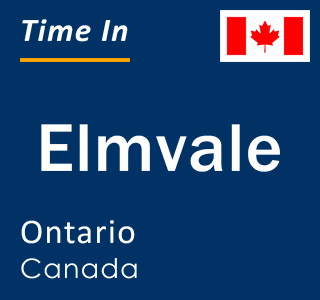 Current local time in Elmvale, Ontario, Canada