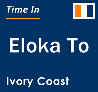 Current local time in Eloka To, Ivory Coast