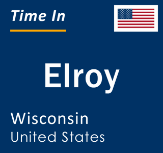 Current local time in Elroy, Wisconsin, United States