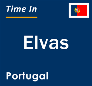 Current local time in Elvas, Portugal