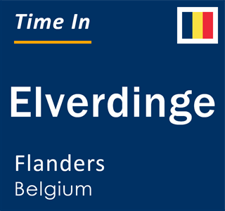 Current local time in Elverdinge, Flanders, Belgium