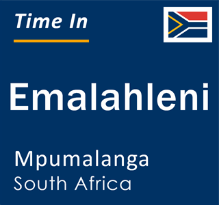 Current local time in Emalahleni, Mpumalanga, South Africa