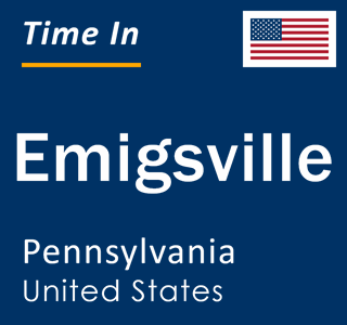 Current local time in Emigsville, Pennsylvania, United States