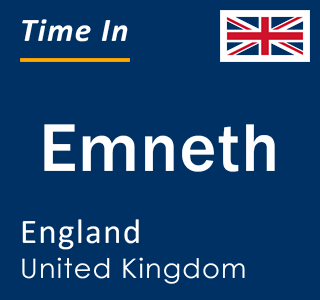 Current local time in Emneth, England, United Kingdom