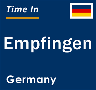 Current local time in Empfingen, Germany