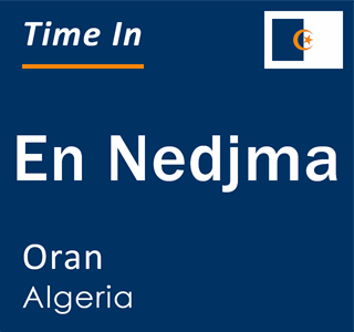 Current local time in En Nedjma, Oran, Algeria