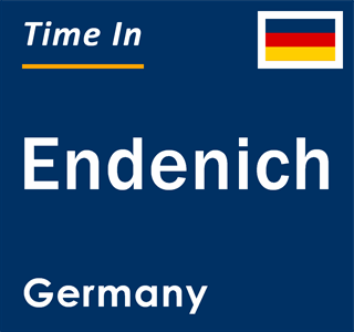 Current local time in Endenich, Germany