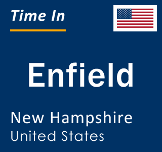 Current local time in Enfield, New Hampshire, United States
