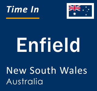 Current local time in Enfield, New South Wales, Australia