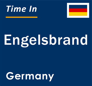 Current local time in Engelsbrand, Germany