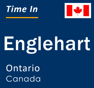 Current local time in Englehart, Ontario, Canada