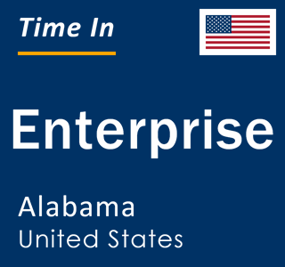 Current local time in Enterprise, Alabama, United States