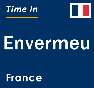 Current local time in Envermeu, France