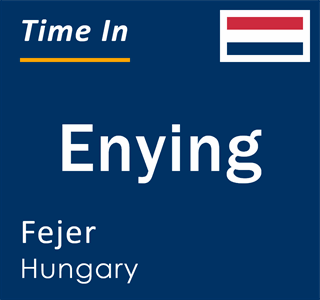 Current local time in Enying, Fejer, Hungary