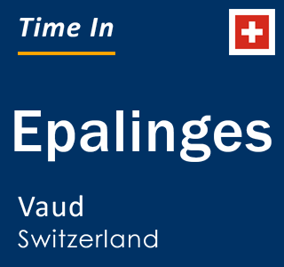 Current local time in Epalinges, Vaud, Switzerland