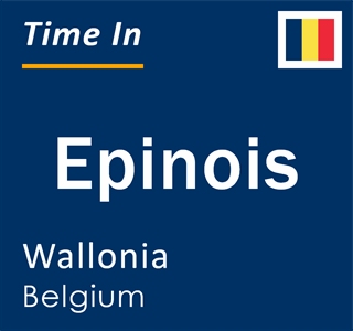 Current local time in Epinois, Wallonia, Belgium