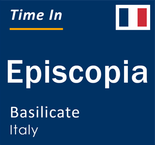 Current local time in Episcopia, Basilicate, Italy