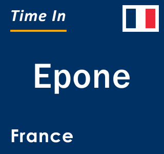 Current local time in Epone, France