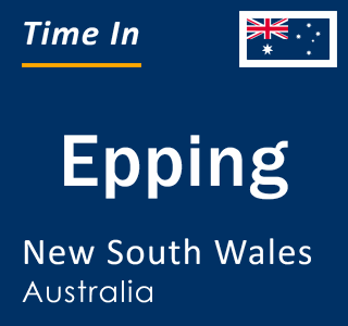 Current local time in Epping, New South Wales, Australia