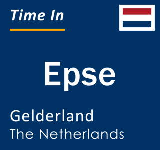 Current local time in Epse, Gelderland, The Netherlands