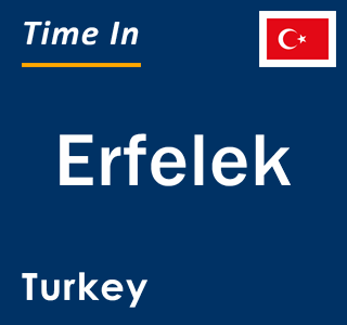 Current local time in Erfelek, Turkey