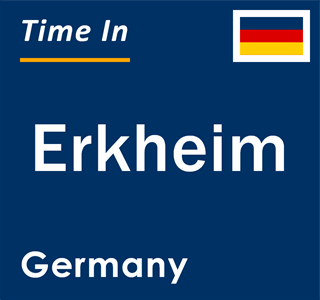 Current local time in Erkheim, Germany