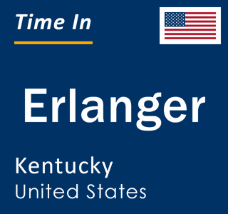 Current local time in Erlanger, Kentucky, United States