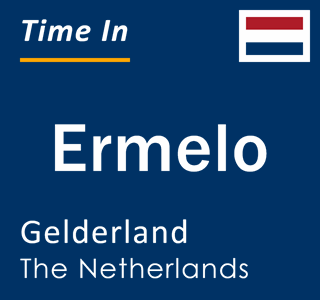 Current local time in Ermelo, Gelderland, The Netherlands