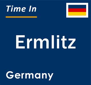 Current local time in Ermlitz, Germany