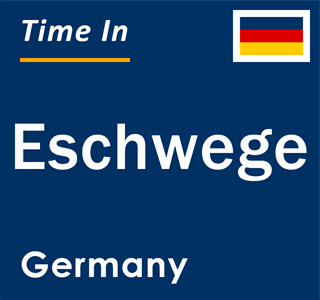 Current local time in Eschwege, Germany