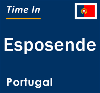 Current local time in Esposende, Portugal