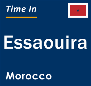 Current local time in Essaouira, Morocco