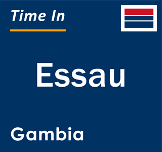 Current local time in Essau, Gambia