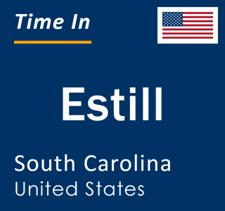 Current local time in Estill, South Carolina, United States