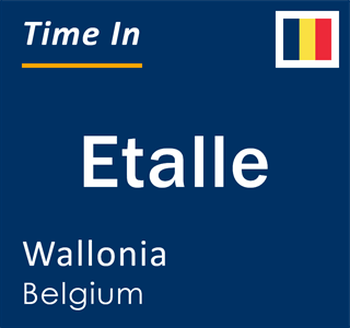 Current local time in Etalle, Wallonia, Belgium