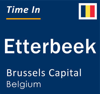 Current local time in Etterbeek, Brussels Capital, Belgium