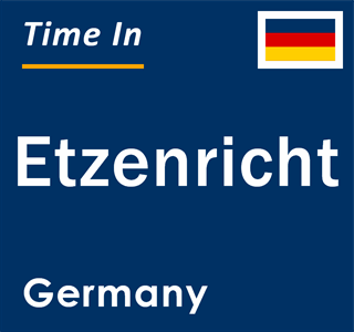 Current local time in Etzenricht, Germany