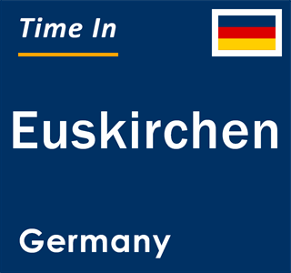 Current local time in Euskirchen, Germany