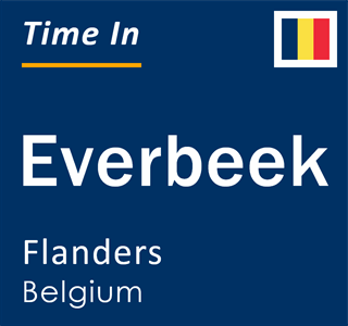 Current local time in Everbeek, Flanders, Belgium