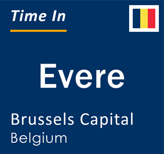 Current local time in Evere, Brussels Capital, Belgium