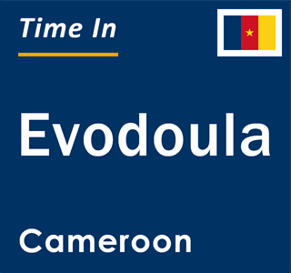 Current local time in Evodoula, Cameroon