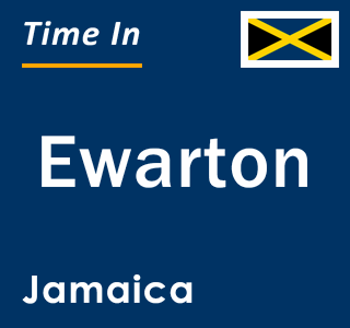 Current local time in Ewarton, Jamaica