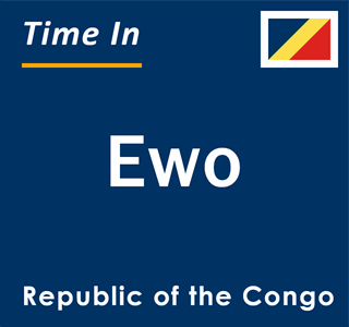 Current local time in Ewo, Republic of the Congo