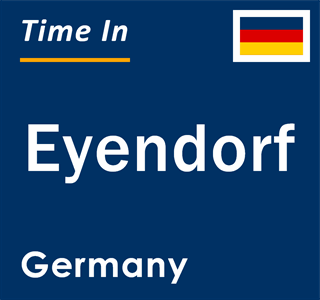 Current local time in Eyendorf, Germany